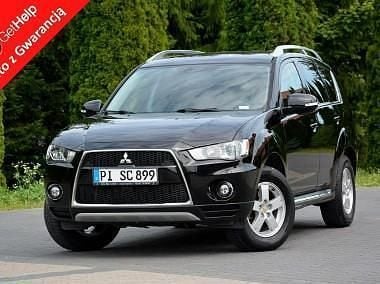 Używany Mitsubishi Outlander 147 KM (108 kW) 2010 Czarny SUV