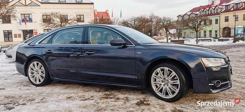 Używany Audi A8L Sport 2015 Granatowy Sedan/Limuzyna