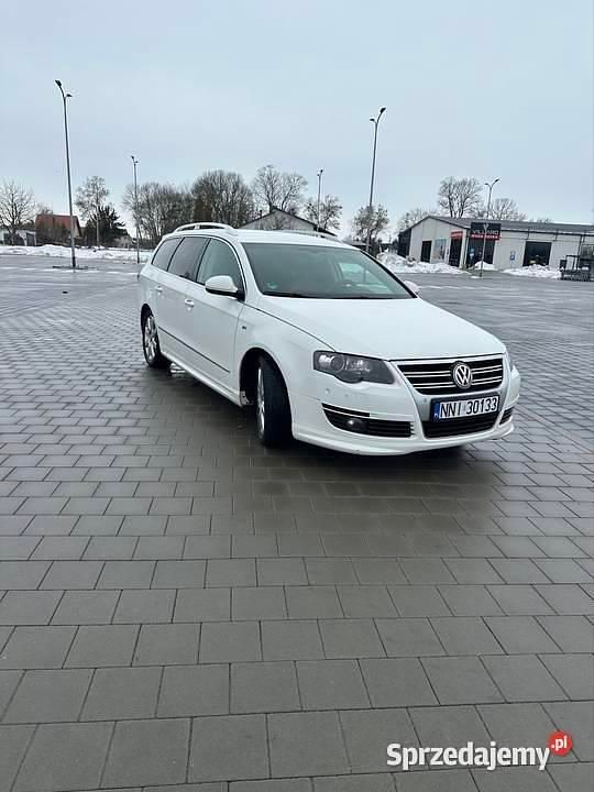 Używany VW Passat R-line 2008 Biały Kombi