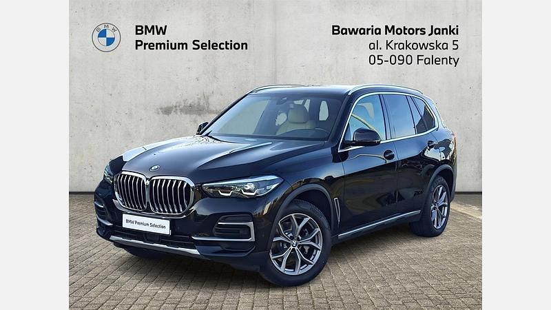 Czarny Używany 2022 BMW X5 xLine SUV | 219 900 zł (Uczciwa cena) - Obraz 1/3
