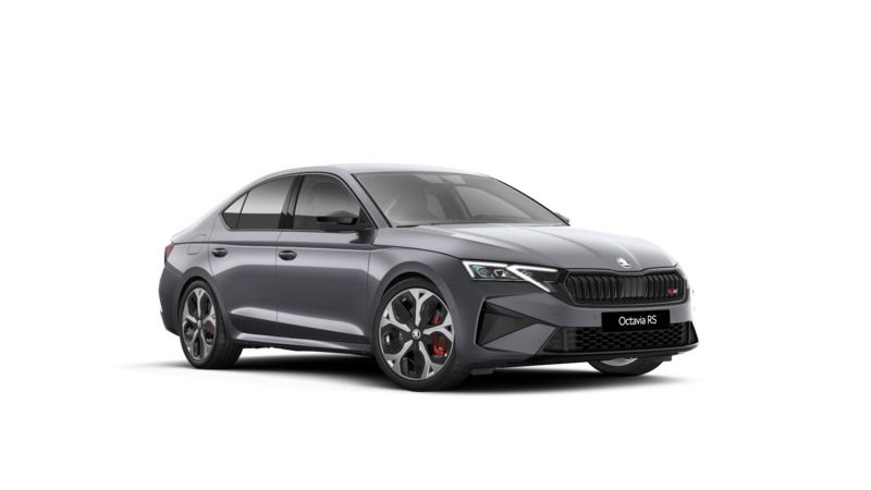 Szary graphite metalizowany Nowe 2025 Skoda Octavia RS | 209 900 zł (Drogi) - Obraz 1/4