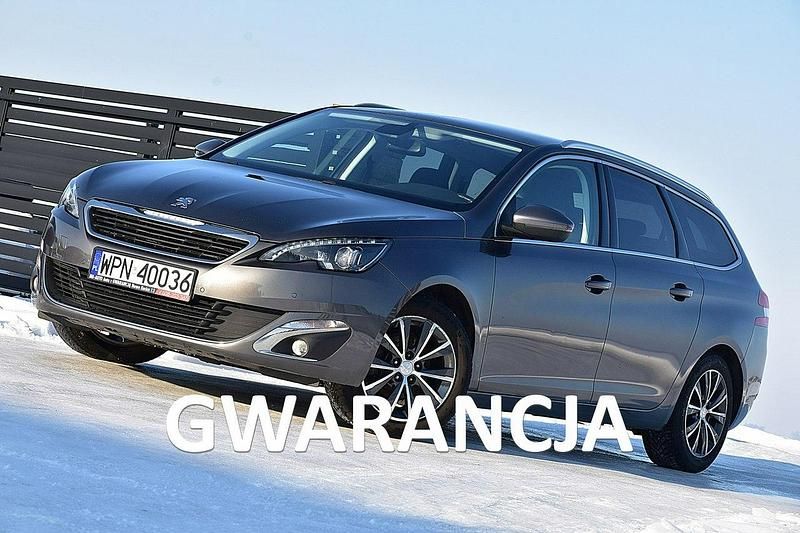 Szary Używany 2016 Peugeot 308 Kombi | 37 900 zł (Uczciwa cena) - Obraz 1/4