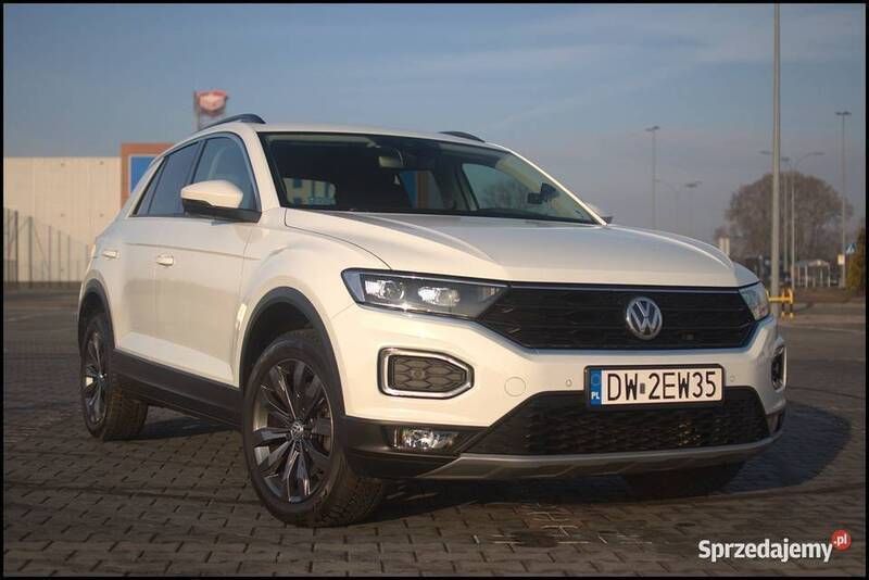 Biały Używany 2019 VW T-Roc SUV | 85 000 zł (Uczciwa cena) - Obraz 1/4