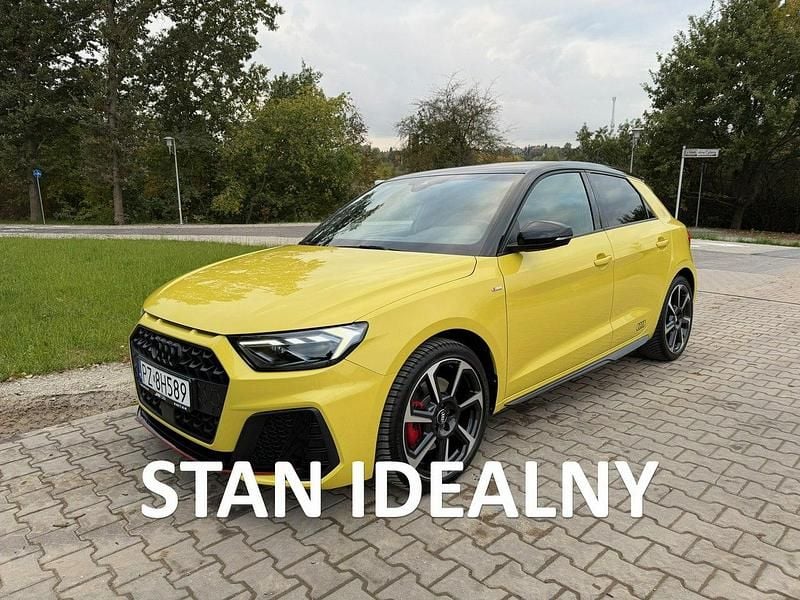 Żółty (metalik) Używany 2019 Audi A1 Sportback Hatchback | 89 900 zł - Obraz 1/4