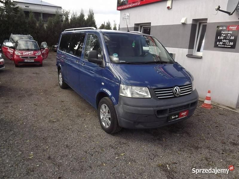 Niebieski Używany 2009 VW Transporter Van | 27 900 zł (Dobra cena) - Obraz 1/4