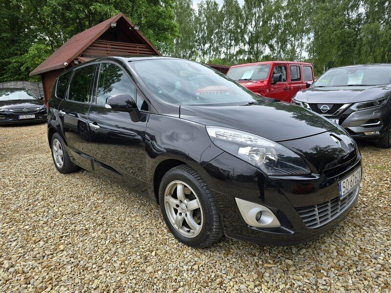 Czarny Używany 2010 Renault Scénic III Minivan | 17 900 zł (Dość drogi) - Obraz 1/4