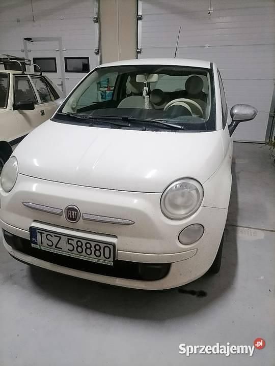 Używany Fiat 500 2007 Biały Hatchback