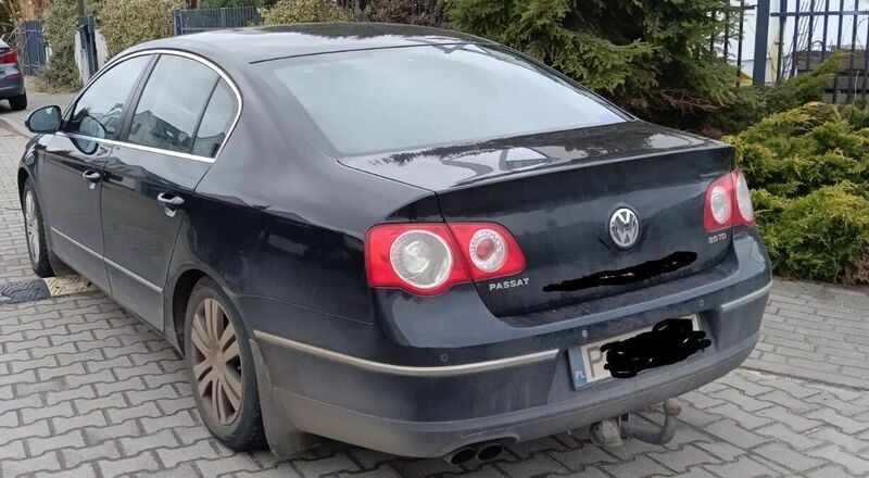 Używany VW Passat Highline 2008 Czarny Sedan/Limuzyna