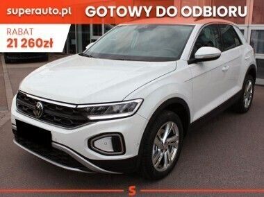 Biały Nowe 2025 VW T-Roc Life SUV | 126 900 zł - Obraz 1/4