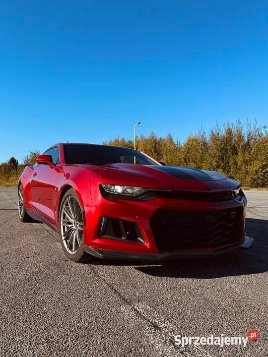 Czerwony Używany 2019 Chevrolet Camaro ZL1 Coupe | 70 000 zł - Obraz 1/4