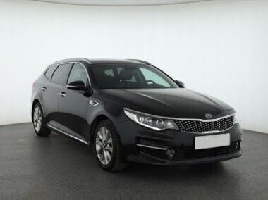 Czarny Używany 2017 Kia Optima 2 Kombi | 50 999 zł (Uczciwa cena) - Obraz 1/4