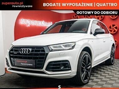 Biały Używany 2017 Audi Q5 S-Line SUV | 109 900 zł (Drogi) - Obraz 1/4