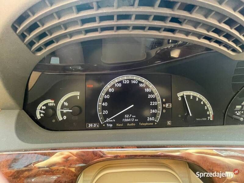 Używany Mercedes S550 AMG 2007 Czarny Sedan/Limuzyna