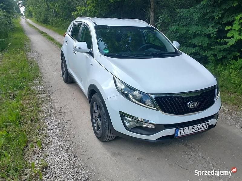 Biały Używany 2015 Kia Sportage SUV | 44 900 zł (Uczciwa cena) - Obraz 1/4