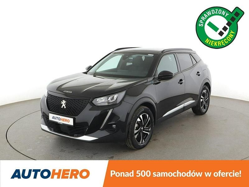 Czarny Używany 2021 Peugeot e-2008 SUV | 63 200 zł - Obraz 1/3