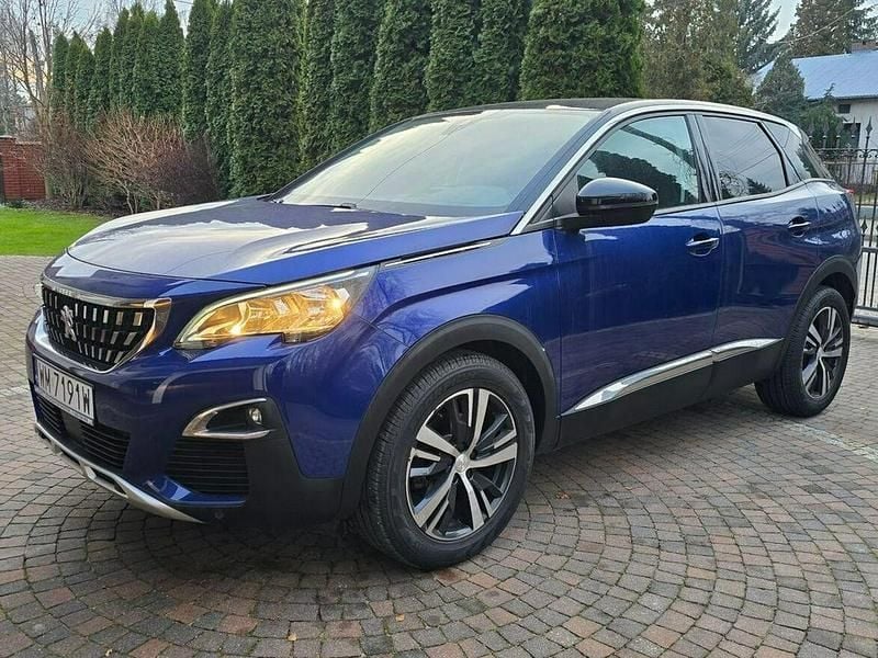 Niebieski Używany 2018 Peugeot 3008 Allure SUV | 59 900 zł (Dobra cena) - Obraz 1/4