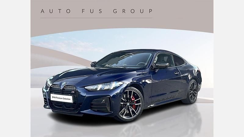 Niebieski tanzanite bmw individual metalizowany Używany 2024 BMW M440 Comfort Edition Sedan/Limuzyna | 325 900 zł (Uczciwa cena) - Obraz 1/3