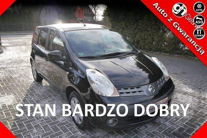 Czarny (metalik) Używany 2006 Nissan Note Hatchback | 11 400 zł (Dobra cena) - Obraz 1/4