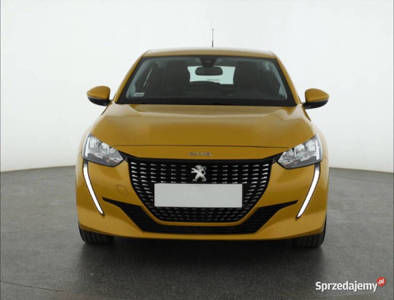 Żółty Używany 2019 Peugeot 208 Hatchback | 44 999 zł (Dość drogi) - Obraz 1/4