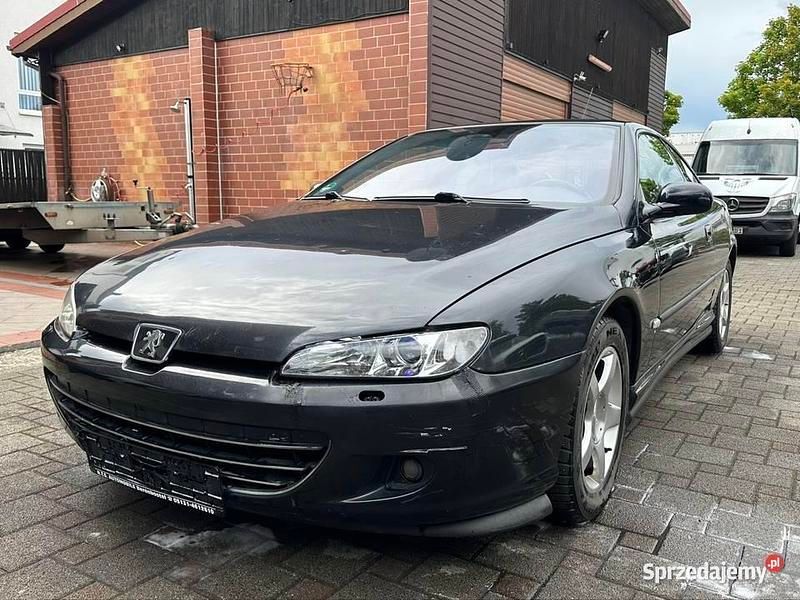 Czarny Używany 2004 Peugeot 406 Coupe | 10 500 zł - Obraz 1/4