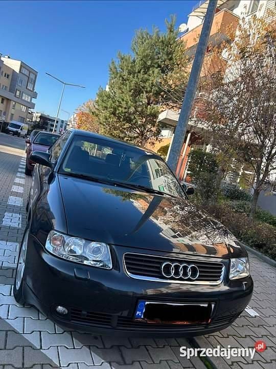 Czarny Używany 2002 Audi A3 Coupe | 6500 zł (Uczciwa cena) - Obraz 1/4