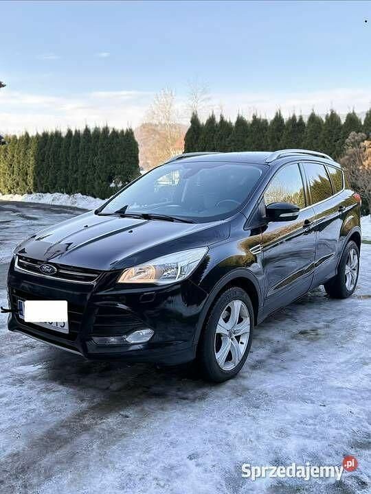 Czarny Używany 2013 Ford Kuga SUV | 33 000 zł (Dobra cena) - Obraz 1/4