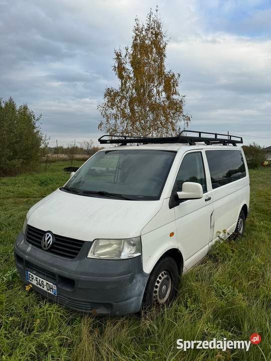 Biały Używany 2006 VW T5 Van | 9900 zł - Obraz 1/4