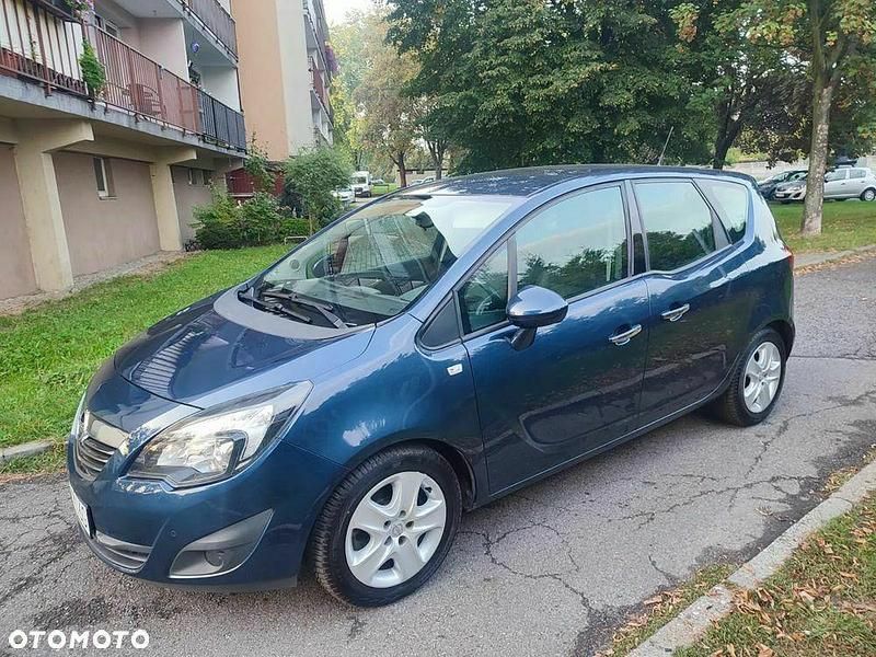Niebieski Używany 2010 Opel Meriva Minivan | 15 900 zł (Uczciwa cena) - Obraz 1/4