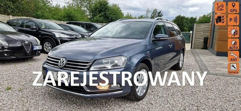 Szary (metalik) Używany 2014 VW Passat Kombi | 32 900 zł (Super Cena) - Obraz 1/4