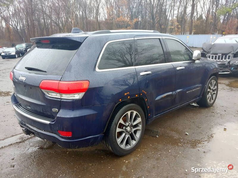 Granatowy Używany 2017 Jeep Grand Cherokee Overland SUV | 60 000 zł - Obraz 1/4