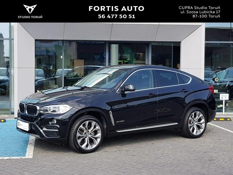 Czarny Używany 2016 BMW X6 SUV | 129 900 zł (Dobra cena) - Obraz 1/4