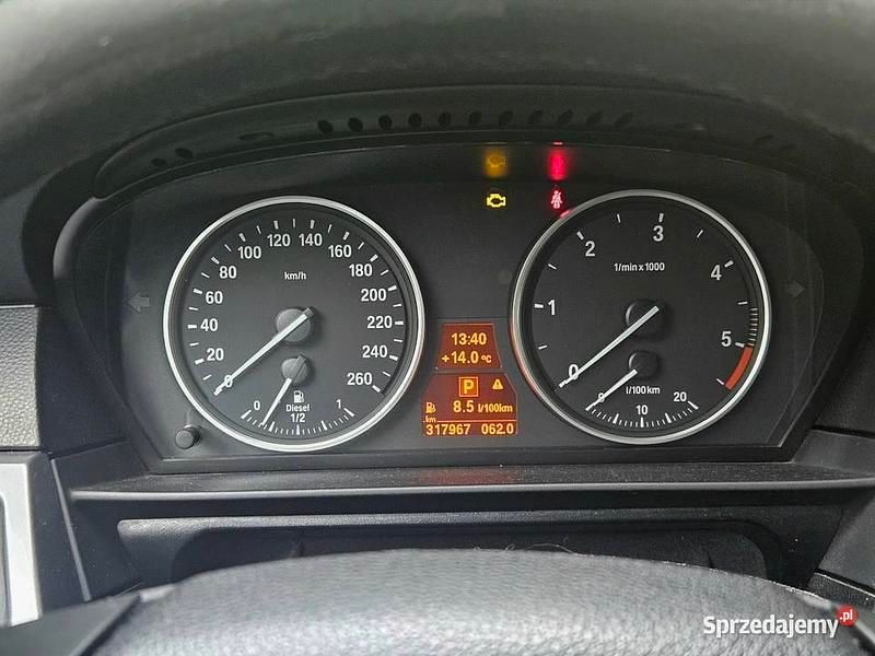 Grafitowy Używany 2008 BMW 520 Sedan/Limuzyna | 26 500 zł (Uczciwa cena) - Obraz 1/4