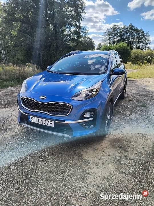 Niebieski Używany 2019 Kia Sportage SUV | 81 000 zł (Uczciwa cena) - Obraz 1/4