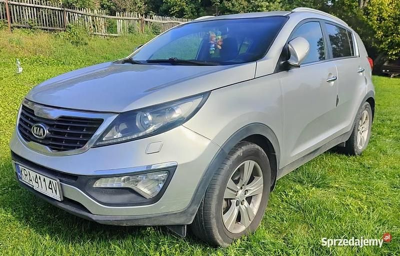 Srebrny Używany 2012 Kia Sportage SUV | 30 500 zł (Uczciwa cena) - Obraz 1/4