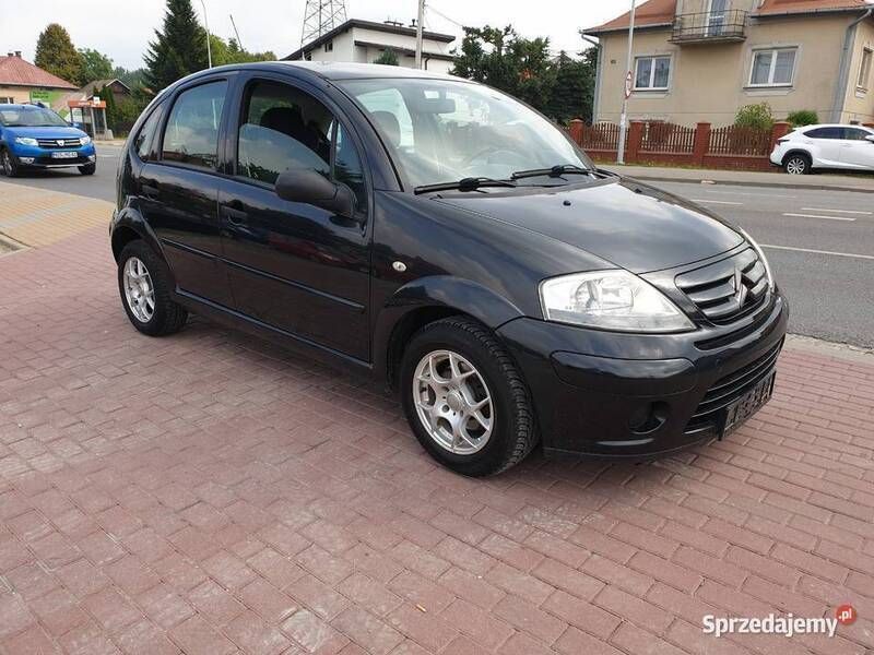 Czarny Używany 2009 Citroën C3 Hatchback | 8900 zł (Dość drogi) - Obraz 1/4