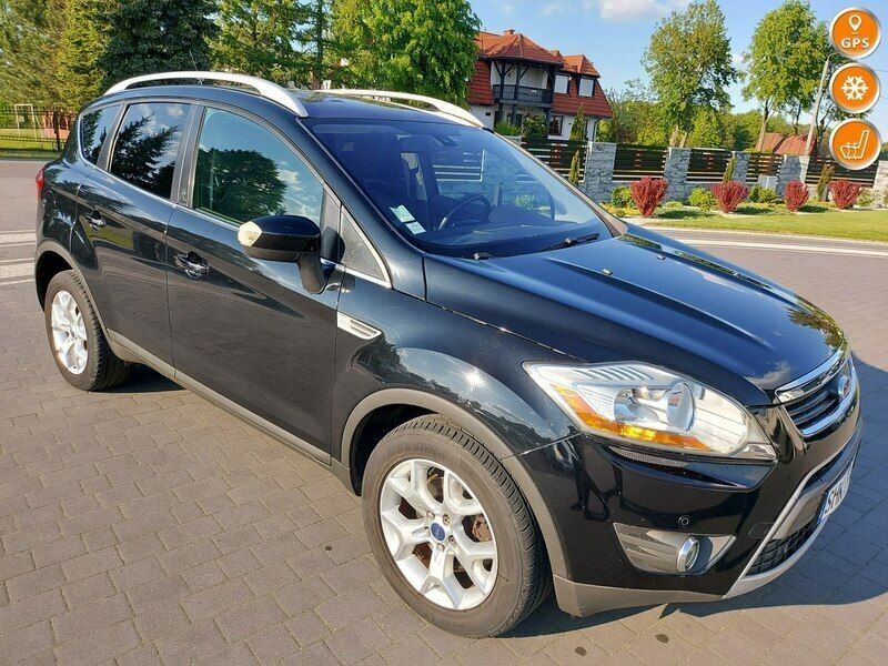 Czarny Używany 2012 Ford Kuga SUV | 37 800 zł (Dość drogi) - Obraz 1/4