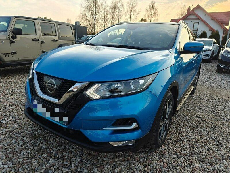Niebieski (metalik) Używany 2017 Nissan Qashqai SUV | 55 900 zł (Dość drogi) - Obraz 1/4