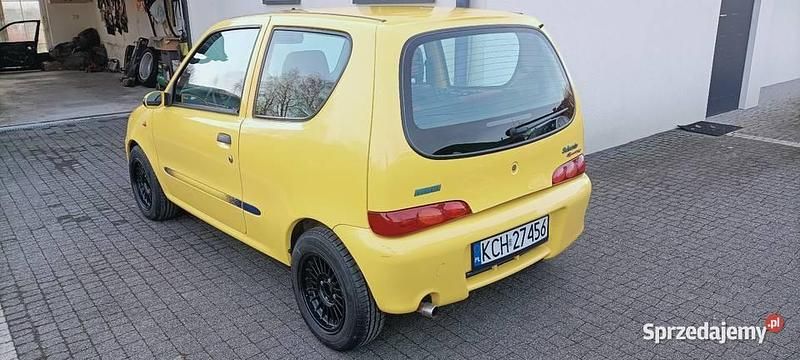 Używany Fiat Seicento 1998 Żółty Hatchback