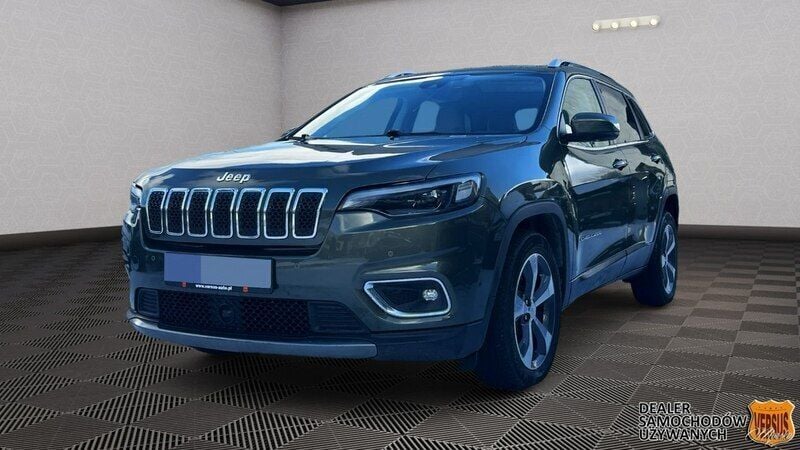 Zielony Używany 2019 Jeep Cherokee Limited SUV | 90 000 zł (Uczciwa cena) - Obraz 1/4