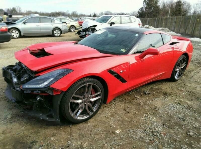 Używany Chevrolet Corvette Stingray 2014 Czerwony Coupe