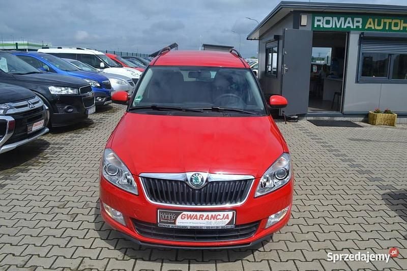 Czerwony Używany 2011 Skoda Roomster Kombi | 12 500 zł (Dobra cena) - Obraz 1/4