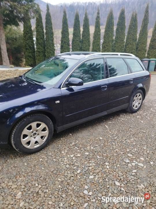 Granatowy Używany 2002 Audi A4 Kombi | 7400 zł (Uczciwa cena) - Obraz 1/4