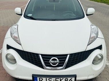 Biały Używany 2012 Nissan Juke SUV | 17 500 zł (Super Cena) - Obraz 1/4