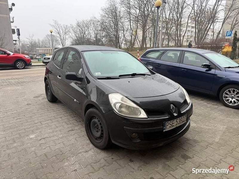 Czarny Używany 2008 Renault Clio II | 3500 zł (Super Cena) - Obraz 1/4