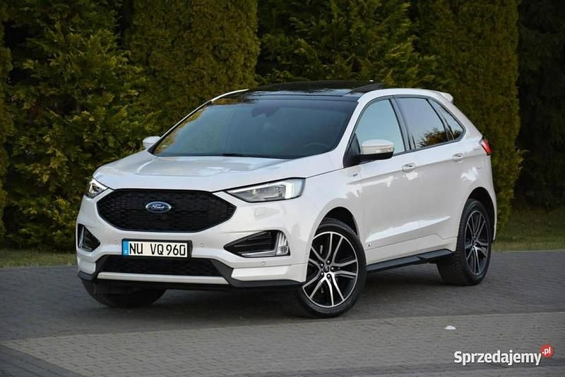 Biały Używany 2019 Ford Edge ST SUV | 99 900 zł (Dobra cena) - Obraz 1/4