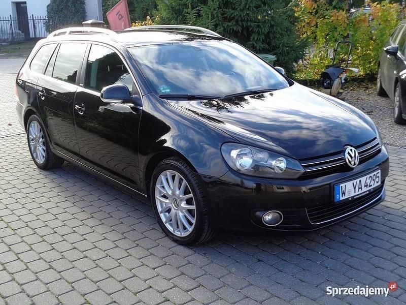 Czarny Używany 2011 VW Golf Kombi | 21 900 zł (Uczciwa cena) - Obraz 1/4