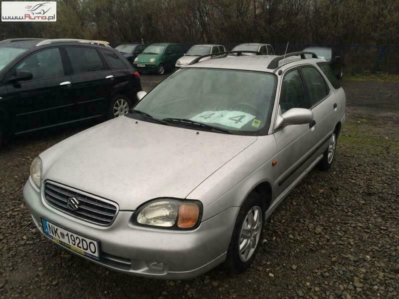 Srebrny (metalik) Używany 2001 Suzuki Baleno Sedan/Limuzyna | 6999 zł - Obraz 1/4