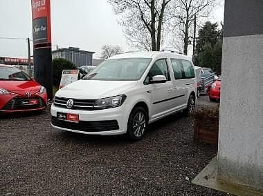 Biały Używany 2019 VW Caddy Maxi Minivan | 79 900 zł - Obraz 1/4