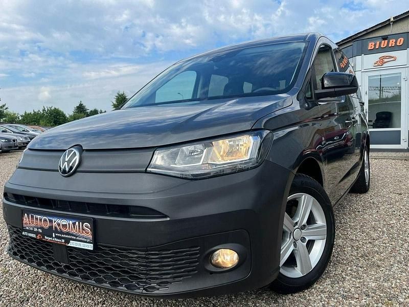 Szary (metalik) Używany 2021 VW Caddy Minivan | 69 900 zł (Uczciwa cena) - Obraz 1/4