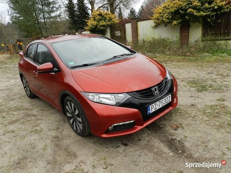 Używany Honda Civic 2014 Brązowy Hatchback